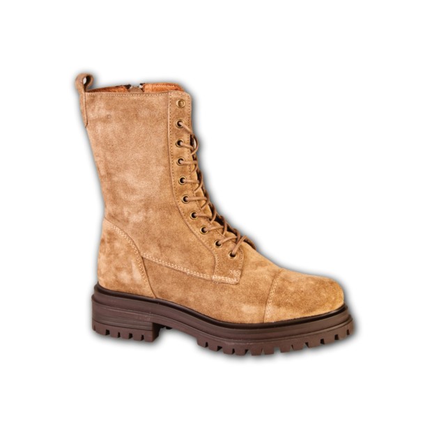 Damen Stiefel in Velourleder