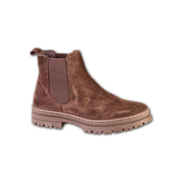 Damen Chelsea Boot in Velourleder