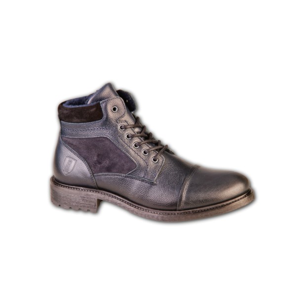 Herren Stiefelette in Glattleder