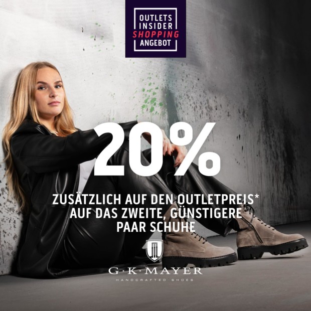 G.K. Mayer 20% auf das 2. günstigere Paar - OIS
