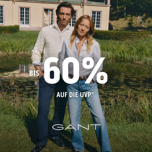 GANT bis zu 60% auf die UVP (A)