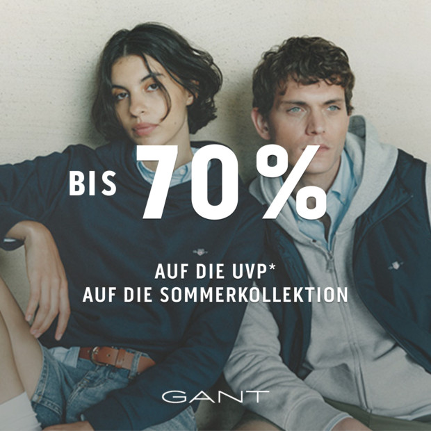 Gant bis zu 70% auf die UVP - Final Sale
