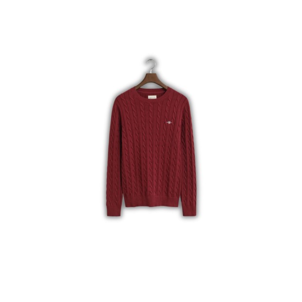 Herren Pullover Zopfmuster 