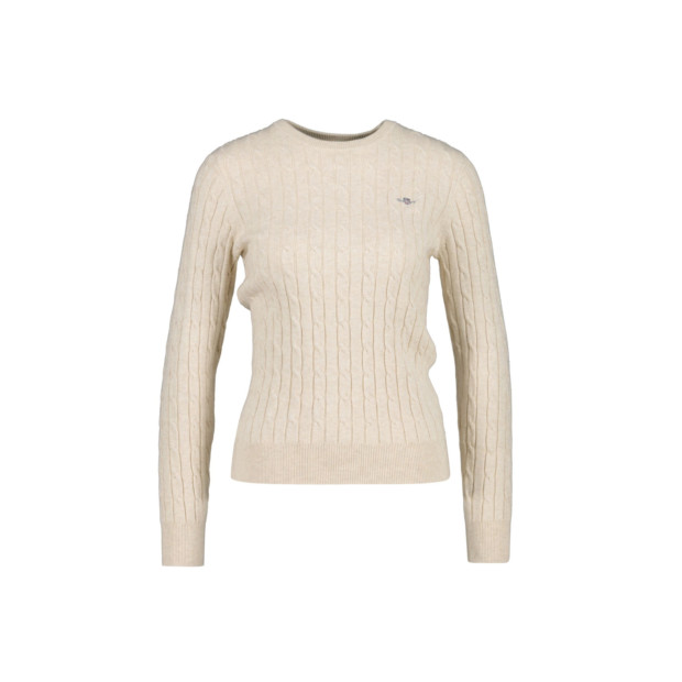 Damen Zopfmuster Pullover