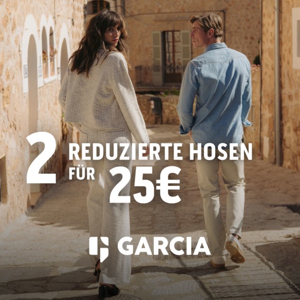 Garcia 2 Hosen für 25€