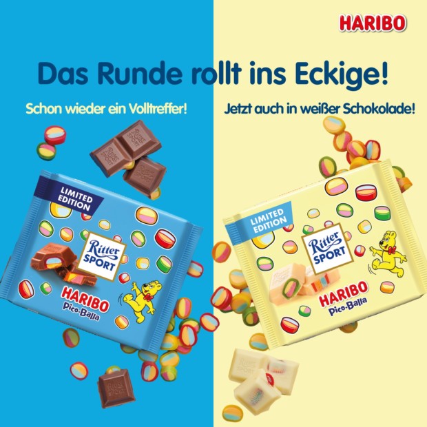 Haribo Ritter Sport HARIBO Pico-Balla