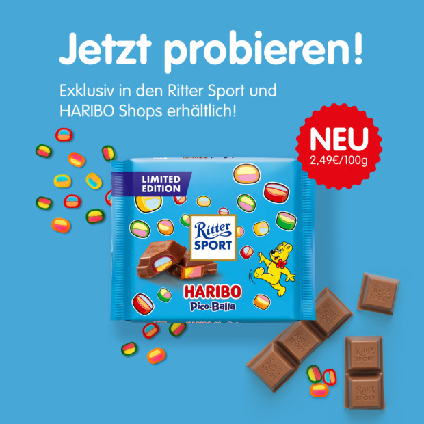 Haribo Pico-Balla x Ritter Sport
