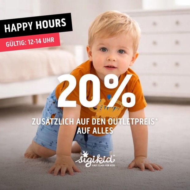 Sigikid 20% zusätzlich auf alles-Happy Hours (A)