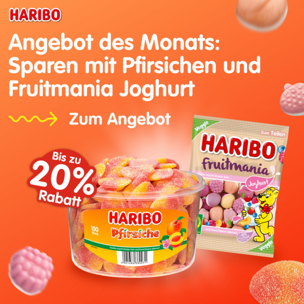 Haribo Monatsangebot August 2025