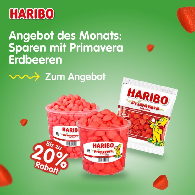 Haribo bis zu 20% auf Primavera