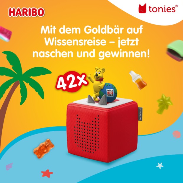 Haribo Sommer-Gewinnspiel mit der Toniebox