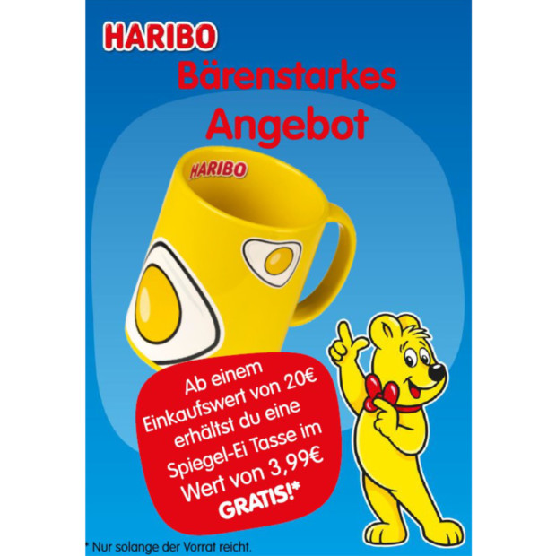 Haribo kostenfreie Tasse ab 20€-VOS