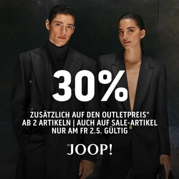 Joop 30% zusätzlich ab 2 Artikeln - LNS