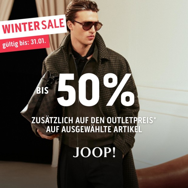 JOOP bis 50% auf ausgewählte Artikel Winter Sale (A)