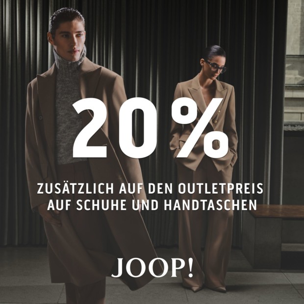 Joop 20% zusätzlich auf Schuhe und Handtaschen - Womens Week