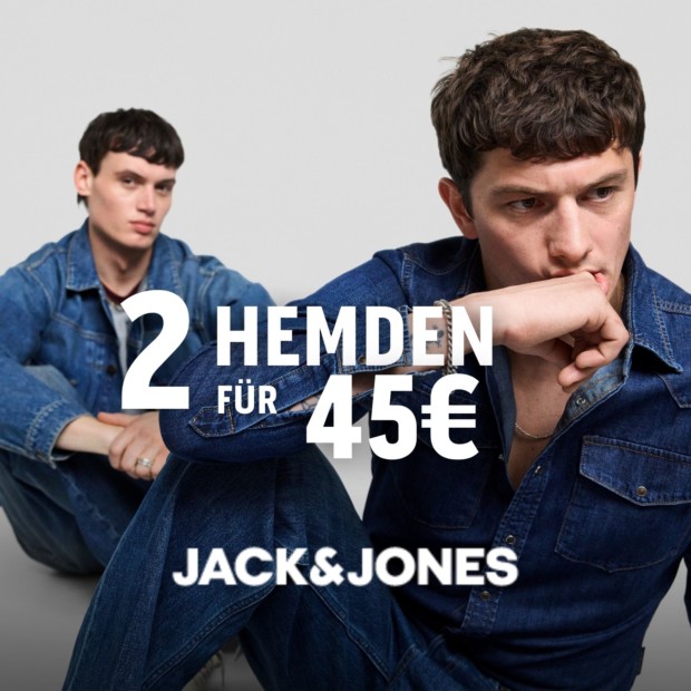 Jack & Jones 2 Hemden für 45€ - Summer Sale