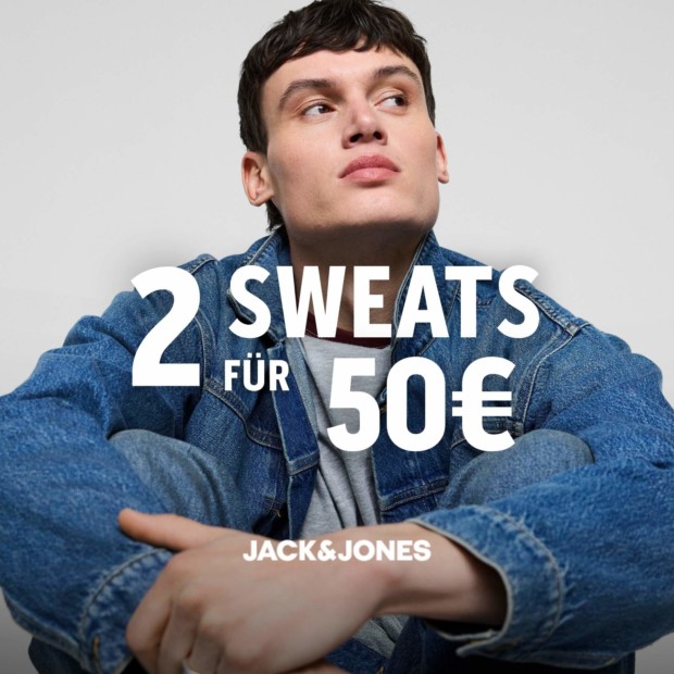 Jack & Jones 2 Sweats für 50€ (A)
