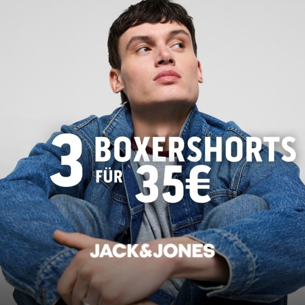 Jack & Jones kaufe zwei 3er Pack Boxershorts für 35€