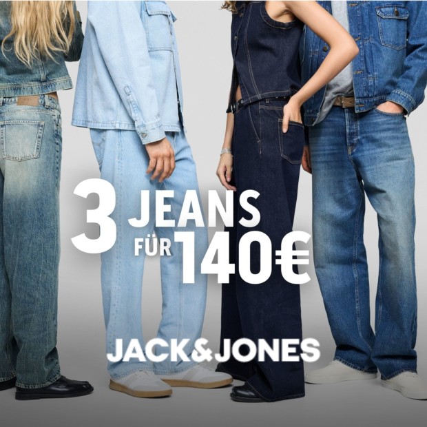 Jack & Jones kaufe 3 Jeans für 140€