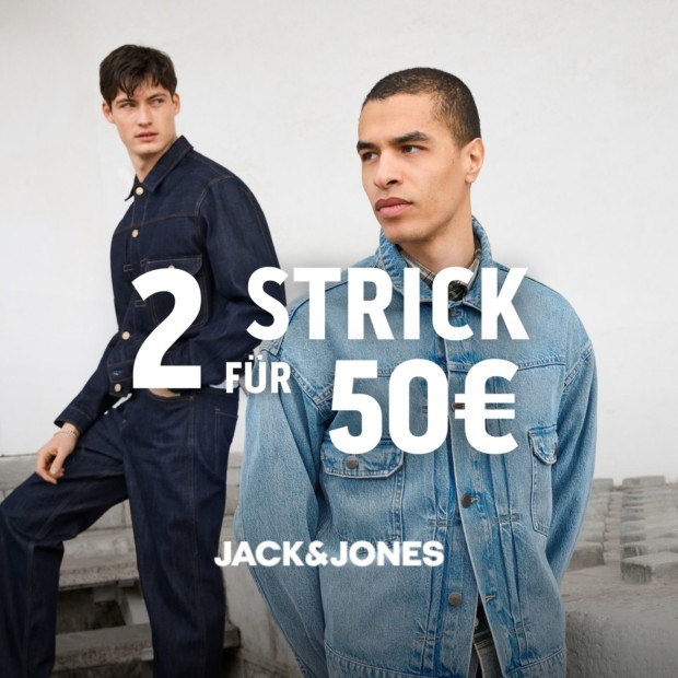 Jack & Jones 2 Strickartikel für 50€ (A)