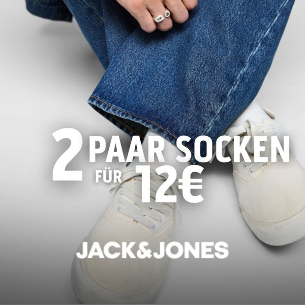 Jack & Jones kaufe zwei paar Socken für 12€