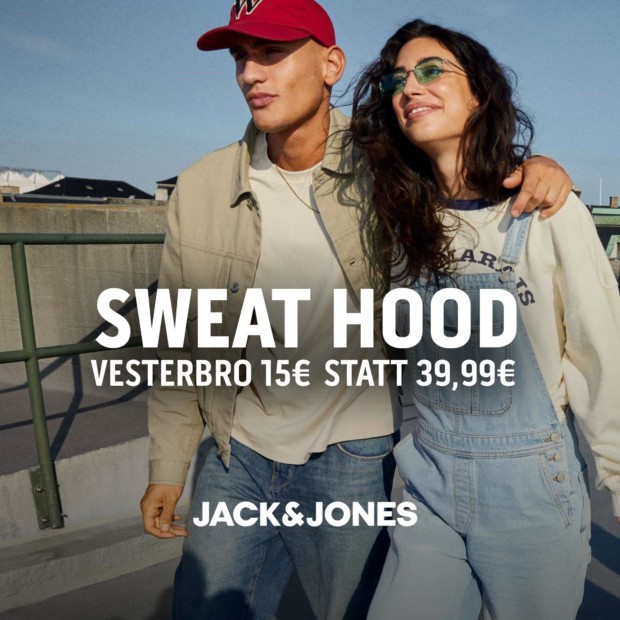 Jack & Jones Vesterbro Sweat Hood für 15€ - VOS (A)