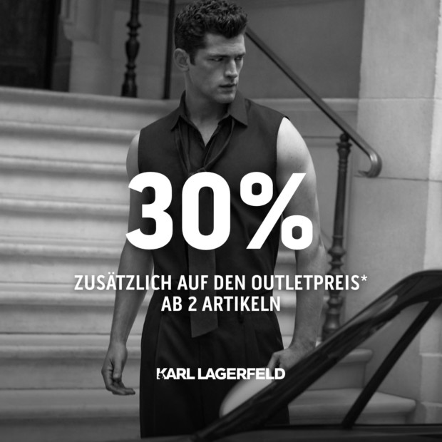 Karl Lagerfeld Men 30% ab 2 Artikeln (A)