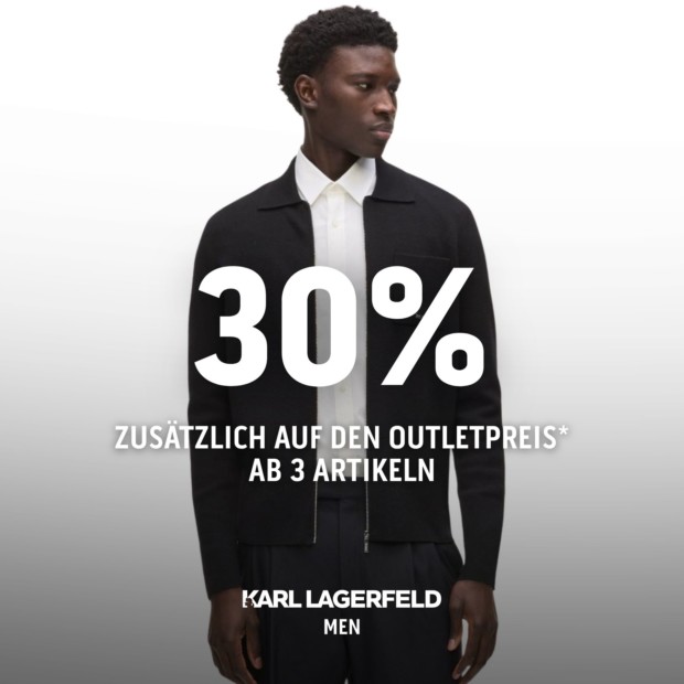 Karl Lagerfeld Men 30% ab 3 Artikeln - VOS (A)