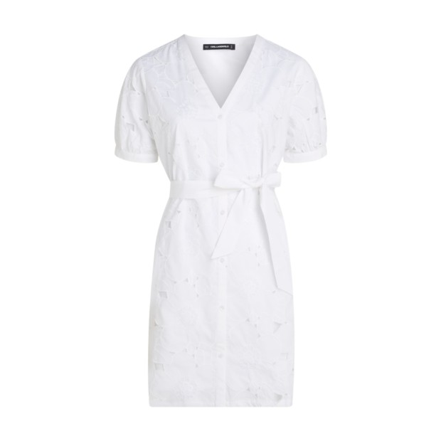 BRODERIE ANGLAISE DRESS