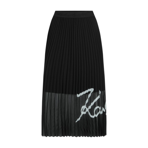 SIGNATURE EDGE PLEATED SKIRT