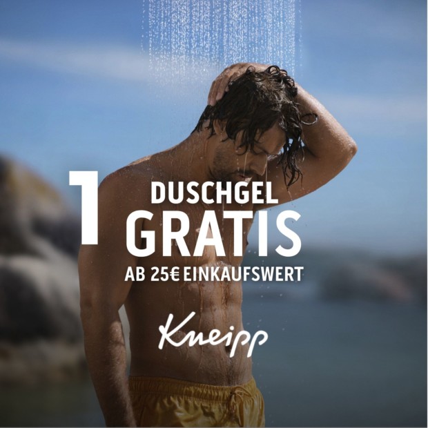 Kneipp ab einem Einkaufswert von 25€ erhalten Family Mitglieder ein Duschgel