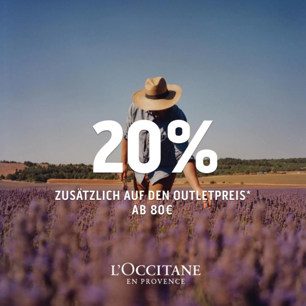 L'Occitane 20% ab 80€ Einkaufswert (A)