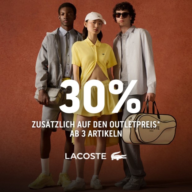 Lacoste Mid Season Sale (A)