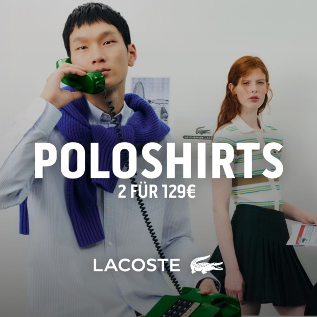 Lacoste Polo Aktion