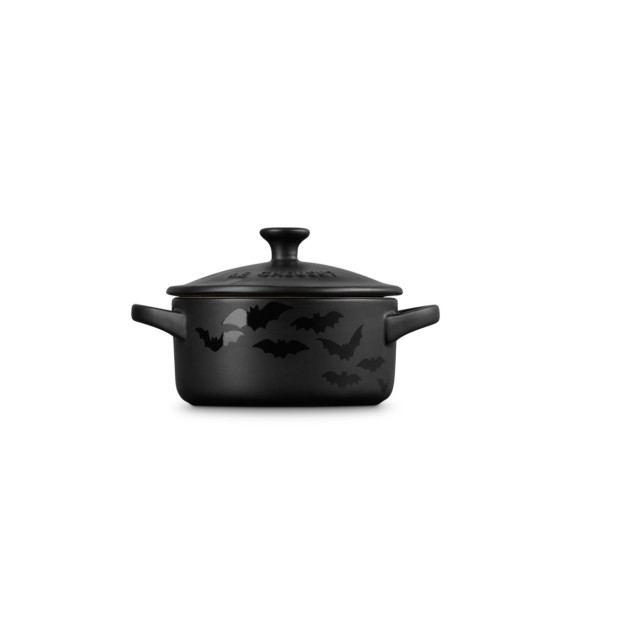 Mini Cocotte mit Fledermaus 
