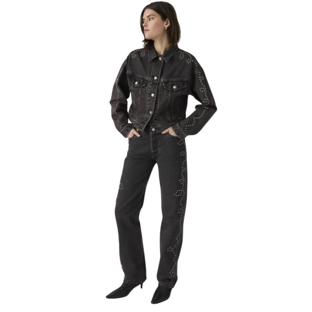 501 90s für Damen mit Glitzer und Nieten