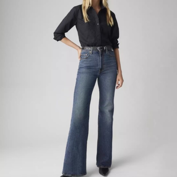 Levis Damen Jeans Ribcage Bells