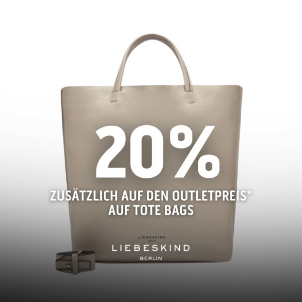 Liebeskind 20% zusätzlich auf alle Tote Bags (A)