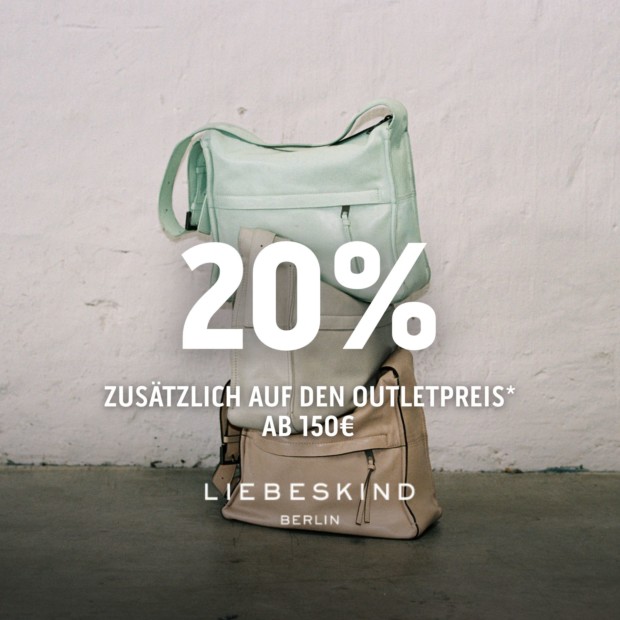 Liebeskind 20% ab 150€ - VOS (A)