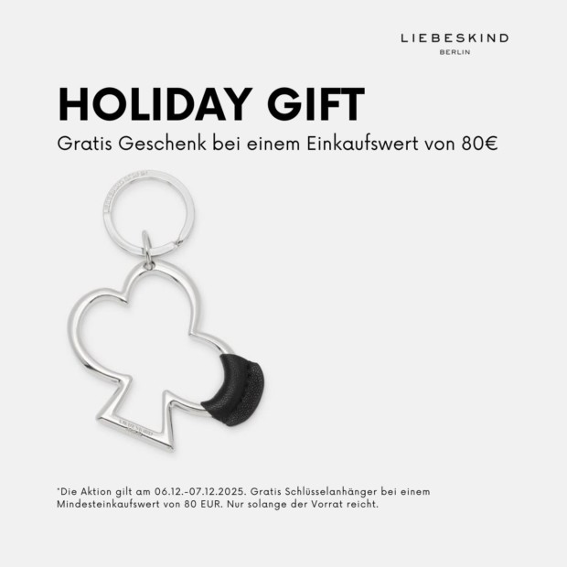 Liebeskind Gratis Geschenk ab 80€ nur am 6.12.