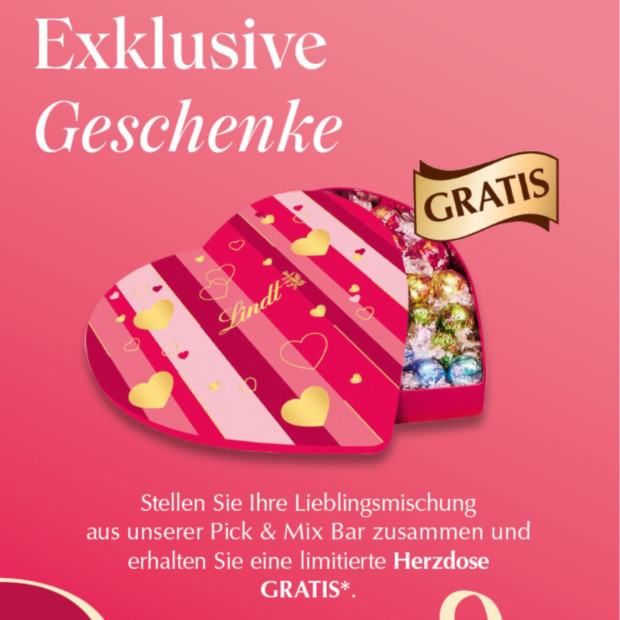 Lindt Kostenfreie Herzdose