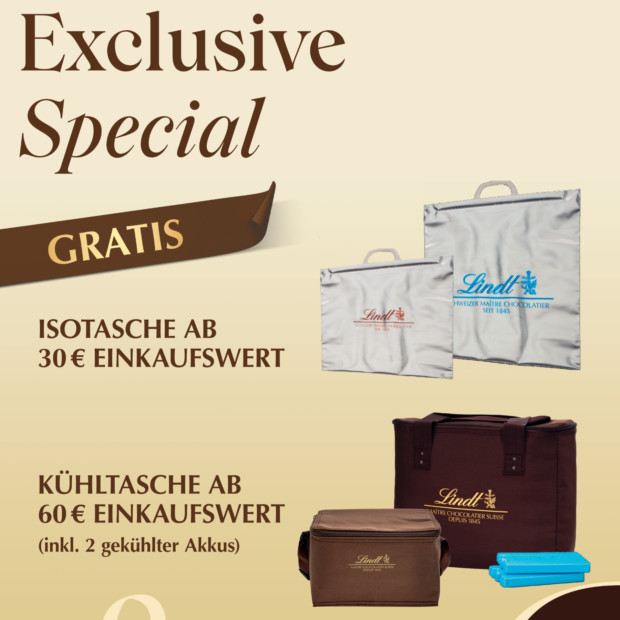 Lindt Kühltasche Gratis ab 60€ Einkauf