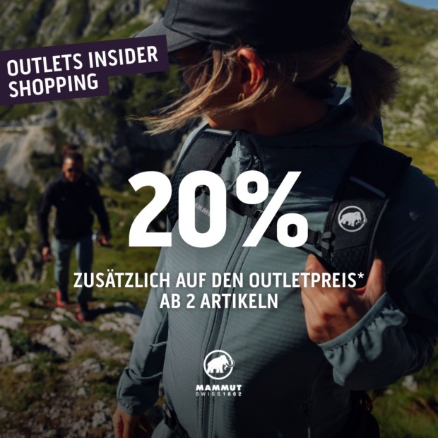 Mammut 20% ab 2 Artikeln - OIS (A)