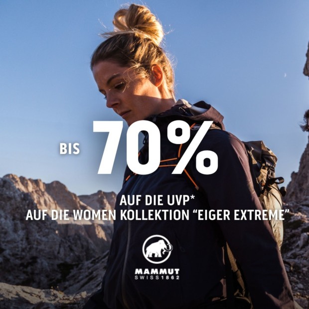 Mammut bis zu 70% auf die UVP auf Eiger Extreme Kollektion (A)