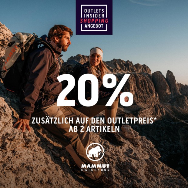 Mammut 20% ab 2 Artikeln - OIS (A)