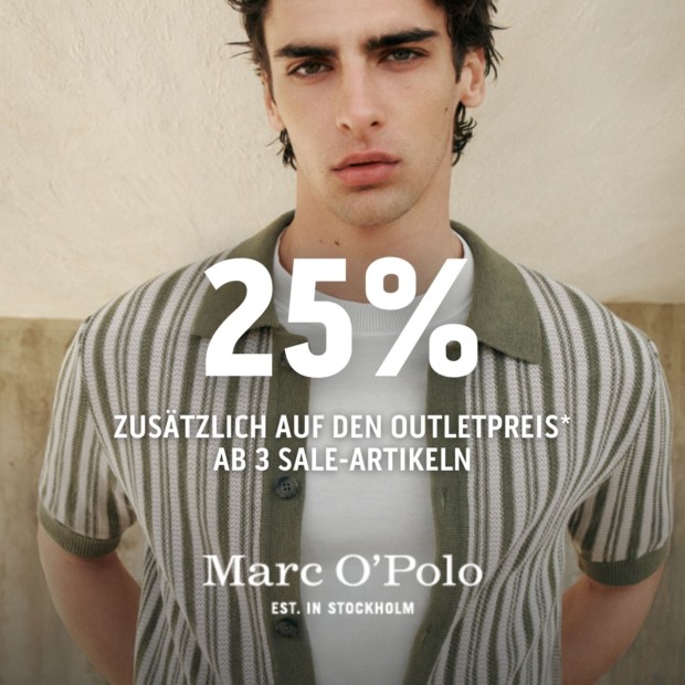 Marc O'Polo 25% zusätzlich ab 3 Sale Artikeln-FS26 (A)