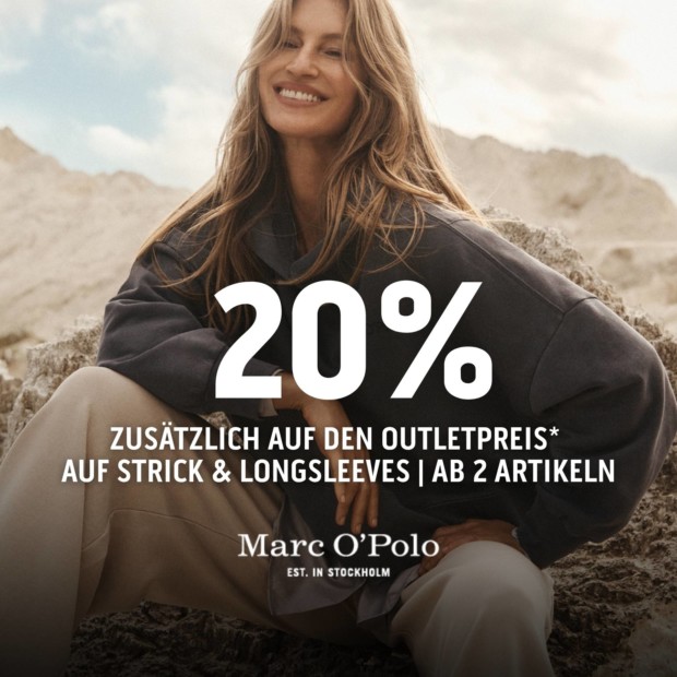 Marc O'Polo 25% ab 3 Artikeln auf Strick (A)