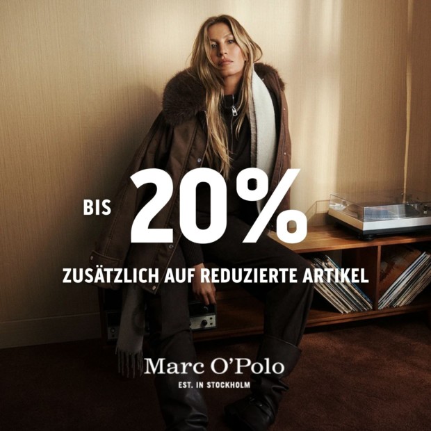 Marc O'Polo bis zu 20% auf reduzierte Artikel (A)