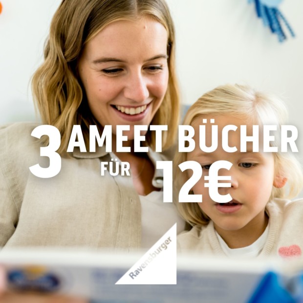 Ravensburger 3 AMEET Bücher für 12€