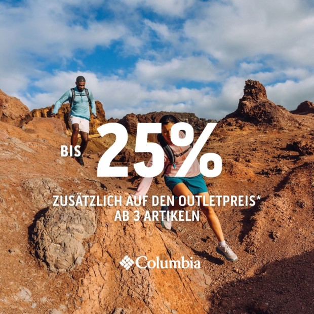 Columbia 25% ab 3 Artikeln